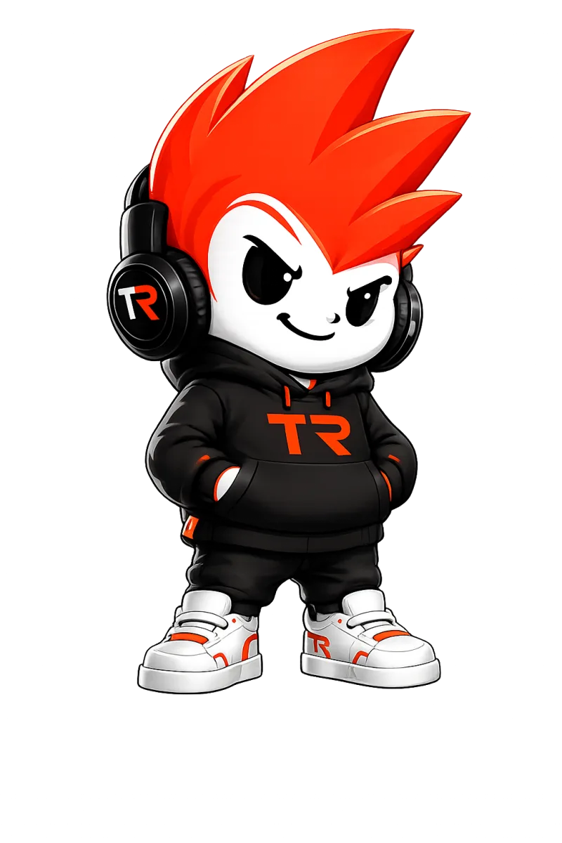 TrackRiot mascot